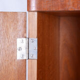 Walnut Bauhaus Wardrobe Made in Czechia by Robert Slezak, 1930-1939