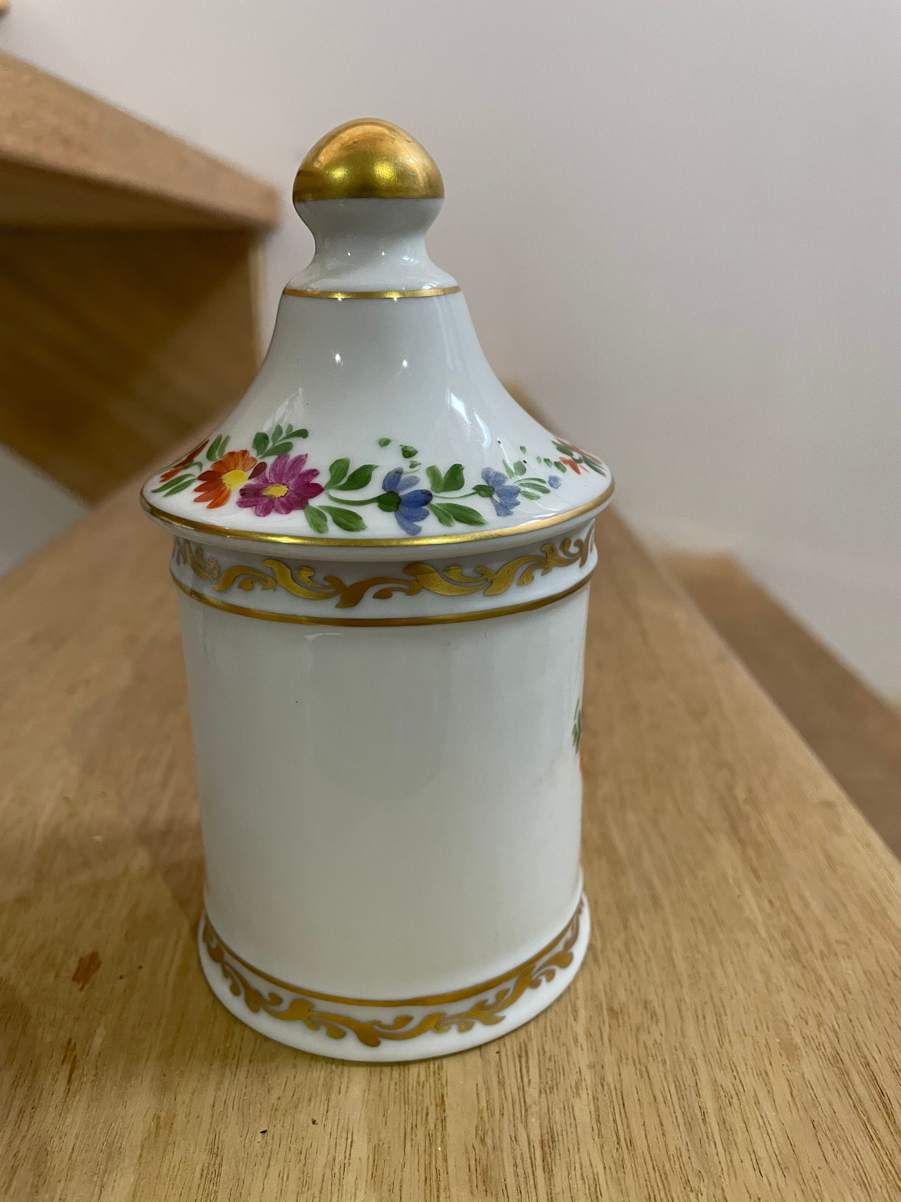 Pharmacy jar Morphine porcelain