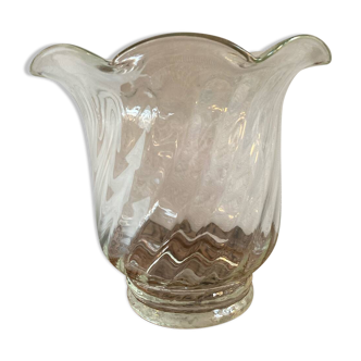 Vase en verre soufflé