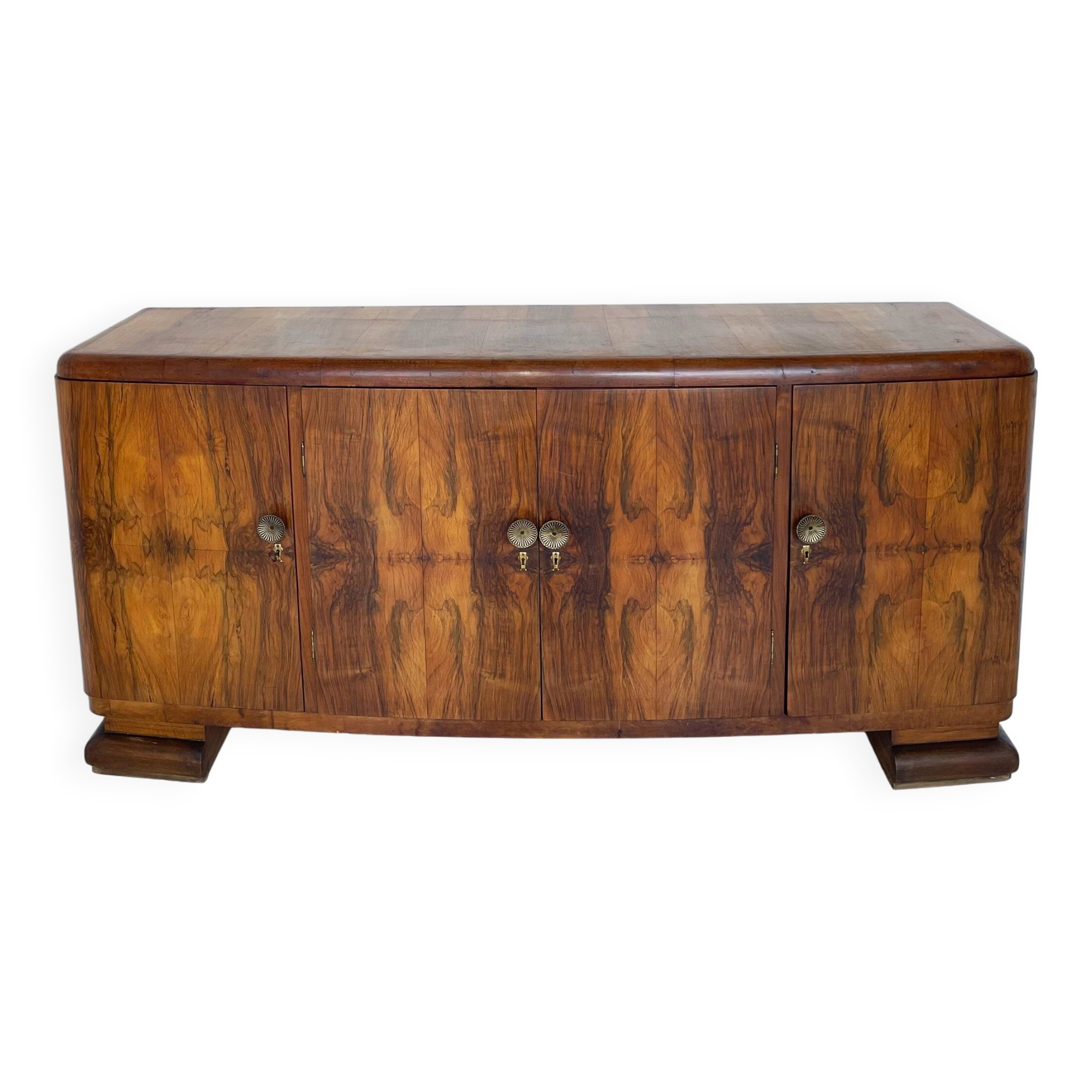 Impressionnant buffet Art déco italien des années 1920/1930