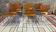 6 vintage Scandinavian chairs from the 1970s.
