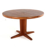 Round extendable dining table 2x 'Ulfborg' by VV Møbler Spøttrup - Danish