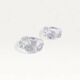 Paire de salerons Daum en cristal