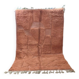 Moroccan Beni Ouarain Rug in Terracotta – Luxurious Handmade Berber Rug