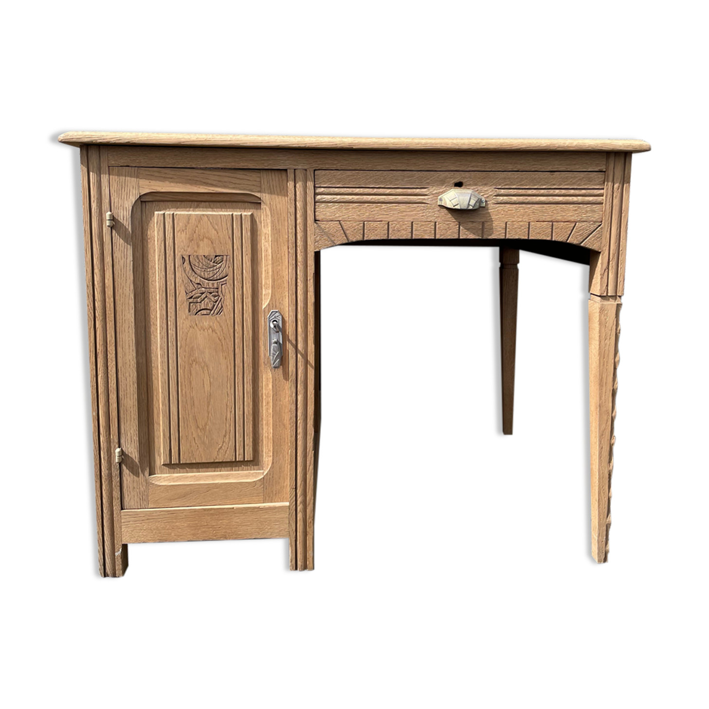 Art Deco children's desk in solid wood