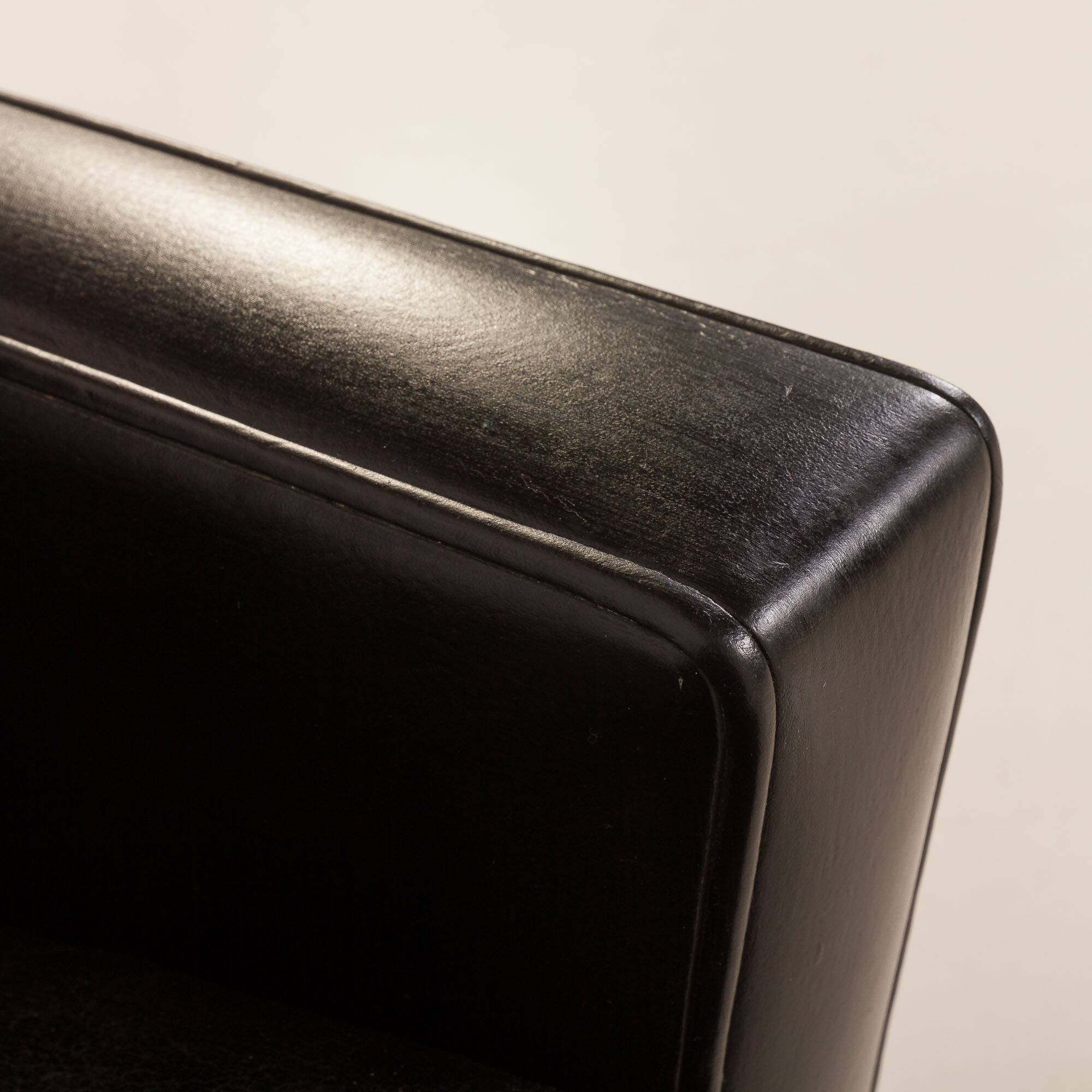 Danish vintage lounge chair with footstool, 1970s