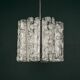 Vintage Ice Murano Chandelier by AV Mazzega, Italy, 1970s