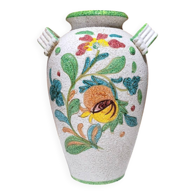 Ceramique italienn circa vase Fratelli Fanciullacci Mid century modern