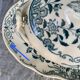 Old table sugar in earthenware Sarreguemines service Moscow 1900-1925