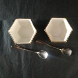 Salerons art deco Astral Limoges