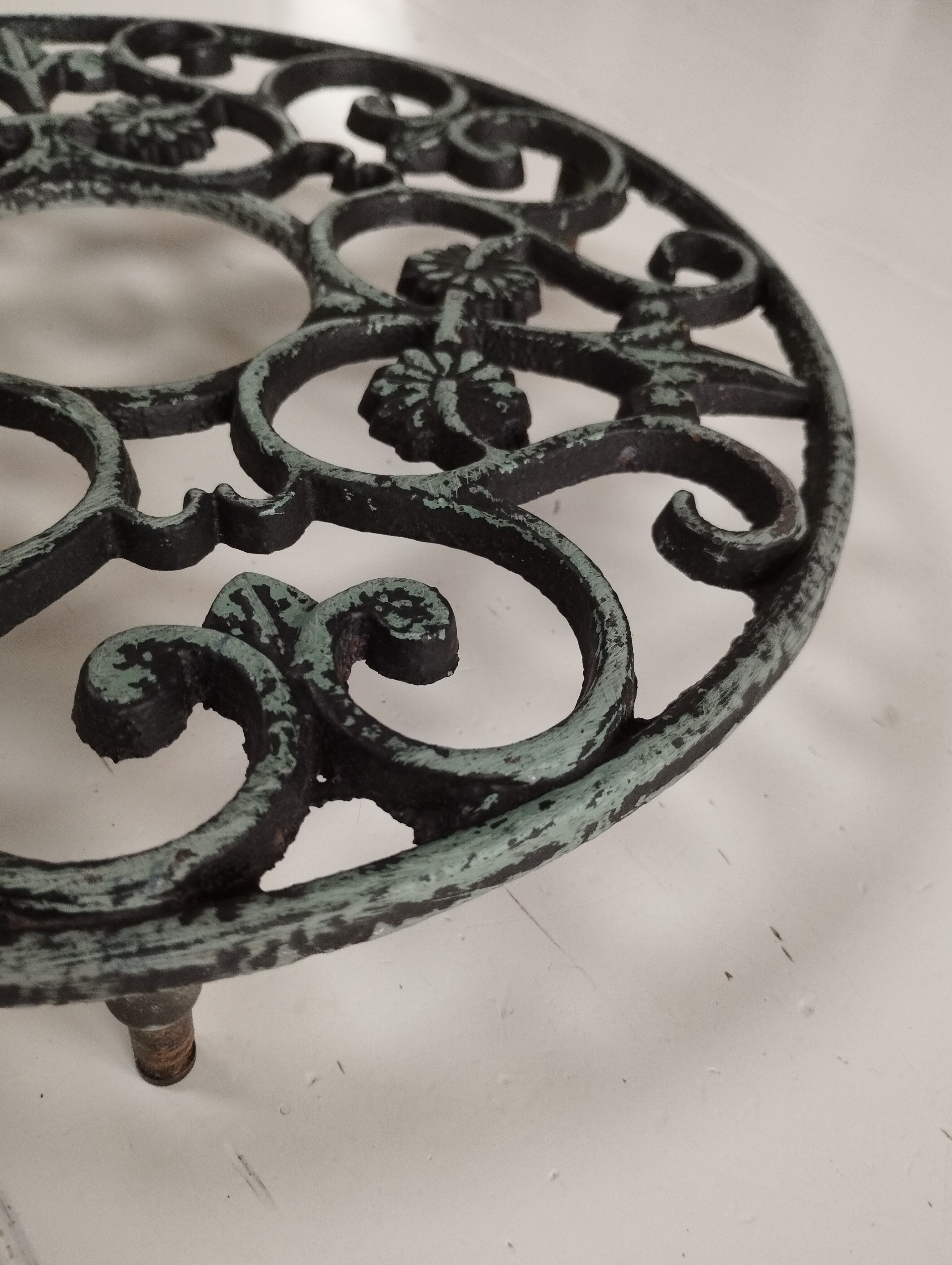 Vintage cast iron trifle