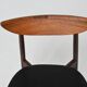 Harry Ostergaard pair of dining chairs rosewood Randers Denmark 1960
