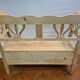 Chest bench in fir