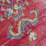 Tapis ancien Smyrne turc 236x466 cm