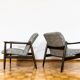 Customizable Blue Armchairs By Edmund Homa, 1960s