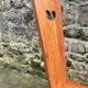Handcrafted pine chair
