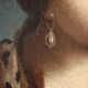 Female portrait in oil on canvas, Italy, 18th century