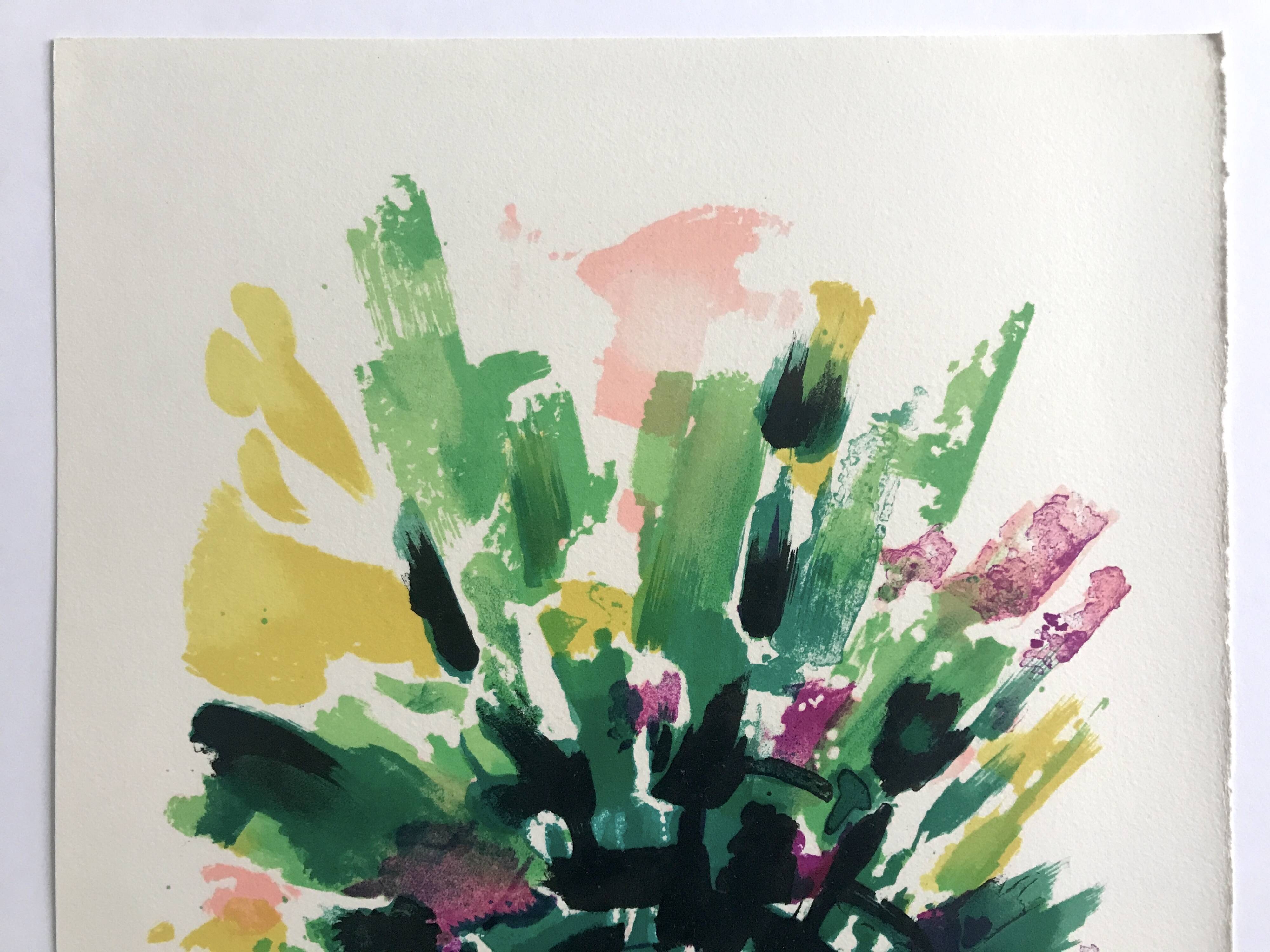 Alfred MANESSIER, The Labyrinth I, 1978. Original lithograph