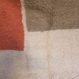 Ecru Beni Ourain rug 250 x 50 cm