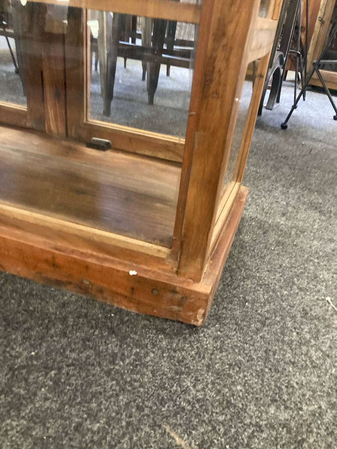 Exotic Wood counter display case