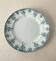 Grande assiette ancienne Saint Amand – Faïence décor bleu – 29,5 cm
