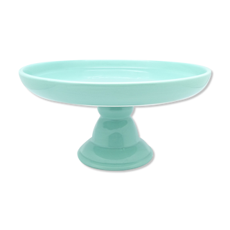 Pie dish on vintae stand