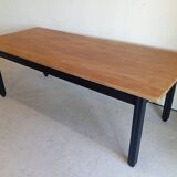 Solid oak farmhouse table 213 cm