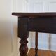 Table with turned legs