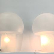 Paire de lampes de table champignons par Peil & Putzler, années 1970