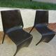 Two Italian design chairs Pedrali smart model