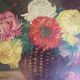 Still life with bouquet of flowers