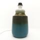 Scandinavian blue ceramic lamp Tilgmans Keramik 1960