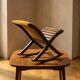 Tabouret de prière vintage, banc en bois des années 50, années 70, européen