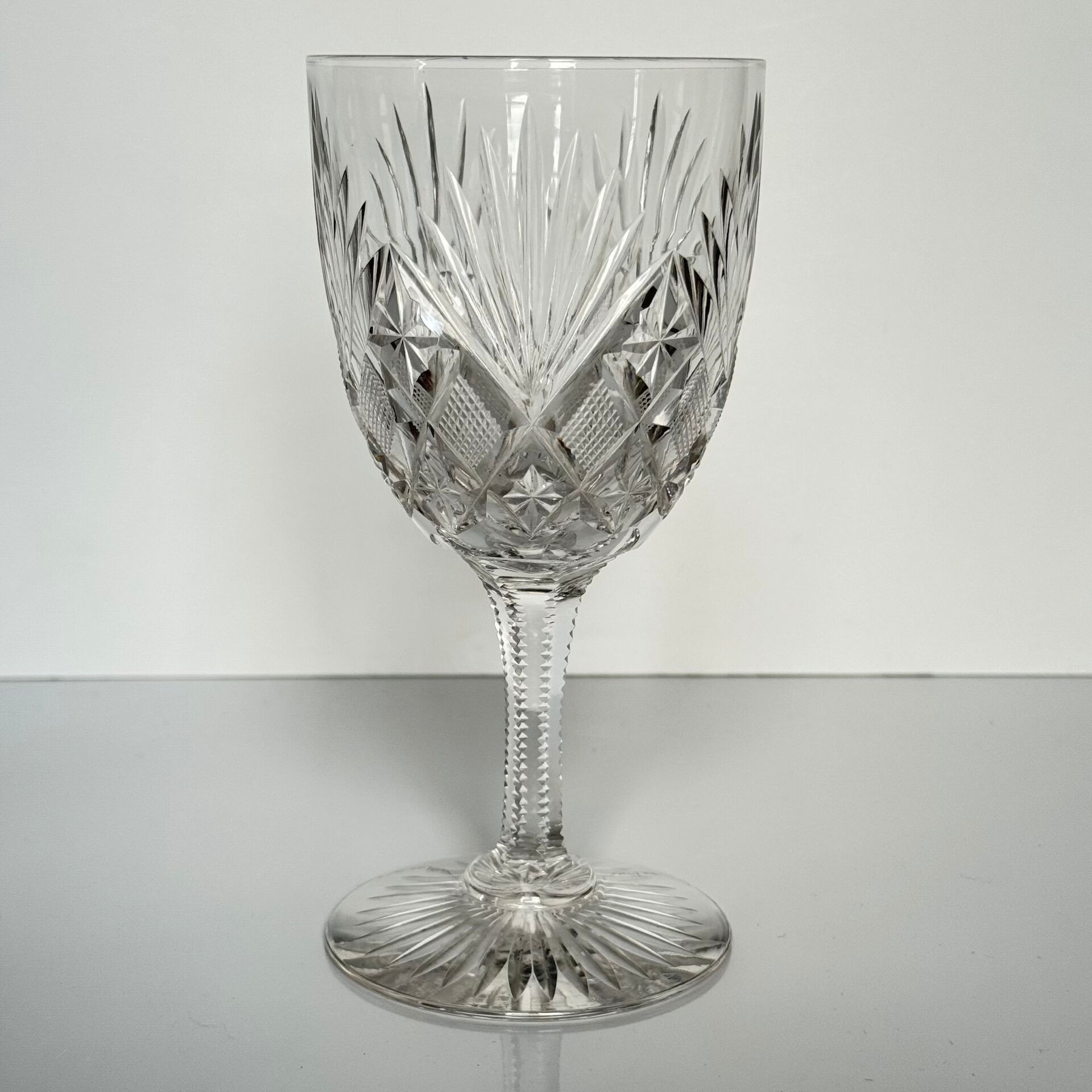 6 Verres à eau en cristal de Saint-Louis | Modèle Gavarni | Première m