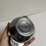 Chrome-plated stainless steel sugar bowl