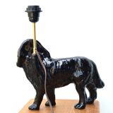 Ceramic "dog" lamp 50s