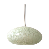 Vintage glass hanging lamp