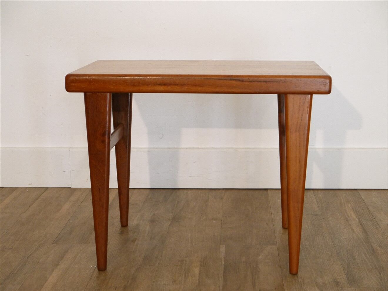 Vintage Scandinavian teak side table 1960