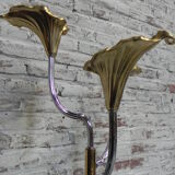 Standing Italian Calla lily floor lamp
