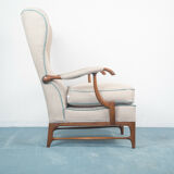 Set 2 armchairs paolo buffa restored design vintage modernariato