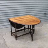 oval folding table