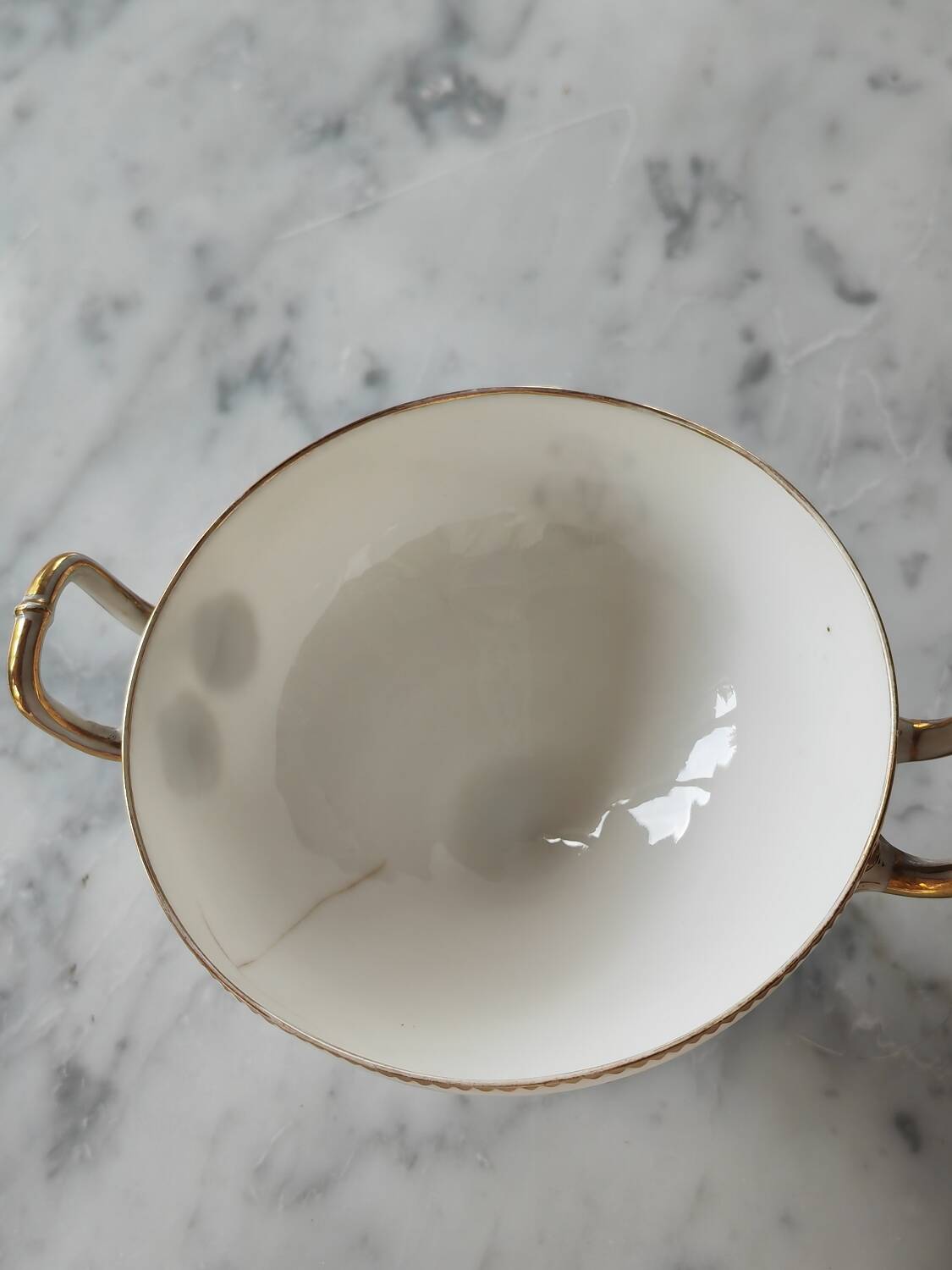 Paris porcelain sugar bowl