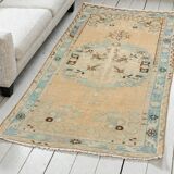 Small Antique Wool Carpet