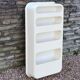 White plastic wall shelf by Jean Lin Viaud, 70s