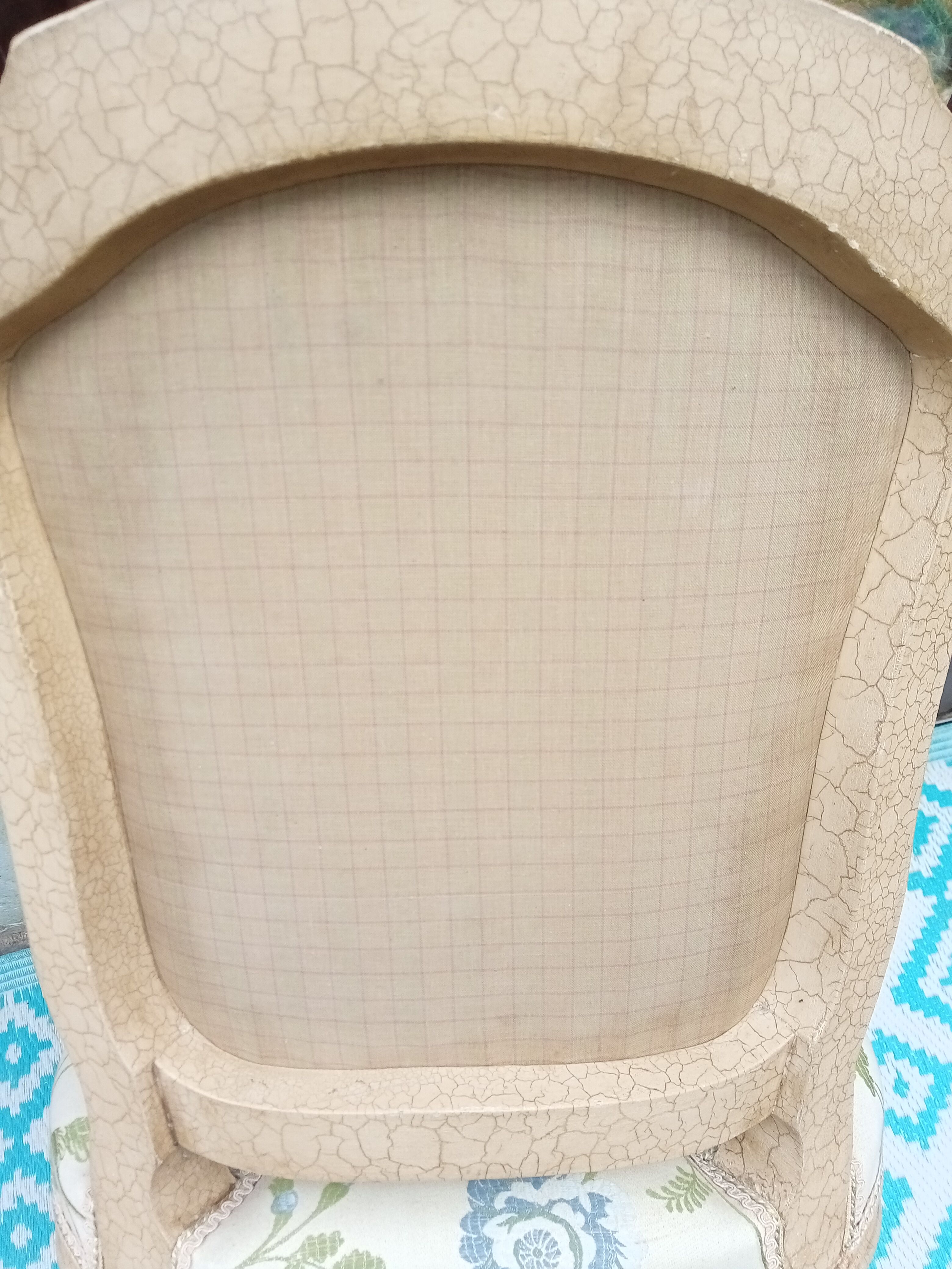 Upholstered chair Louis XV