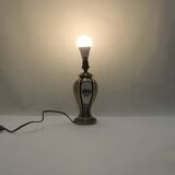 1930s ceramic lamp and bronze/vintage frame