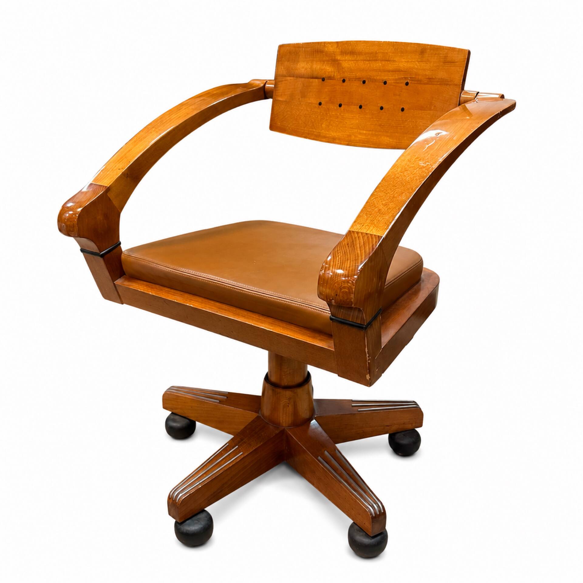Office chair giorgetti 'spring' by massimo scolari, year 1990.