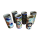 6 ceramic cup vases by Mexico