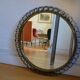 1960s brass and wrought iron sun mirror