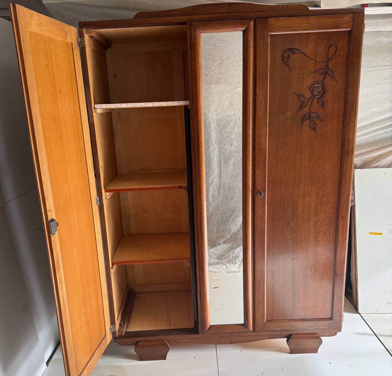 Parisian Art Deco wardrobe